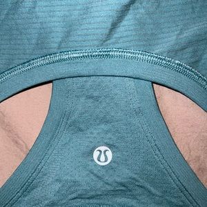 lululemon swiftly tank full length light robin egg aqua blue
